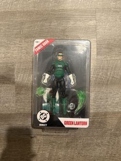 In Hand, Brand New, Never Opened Mcfarlane Toys - DC Direct - Page Punchers - Green Lantern Hal Jordan - 7” Inch Figure with Comic 