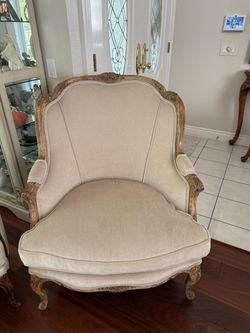 French country chair