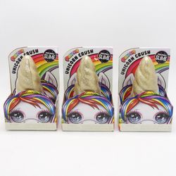 3-PACK Poopsie Unicorn Crush Make Sparkle Slime Mystery Unicorn Horn