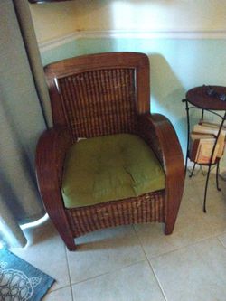 Island Inspired Woven Chair