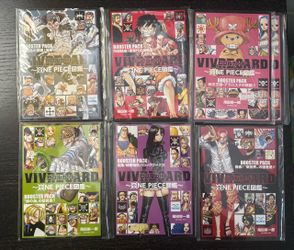 One piece Vivre Card booster packs from Japan
