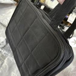  Black Portable Hanging Toiletry Organizer Bag, Essential Travel Bag