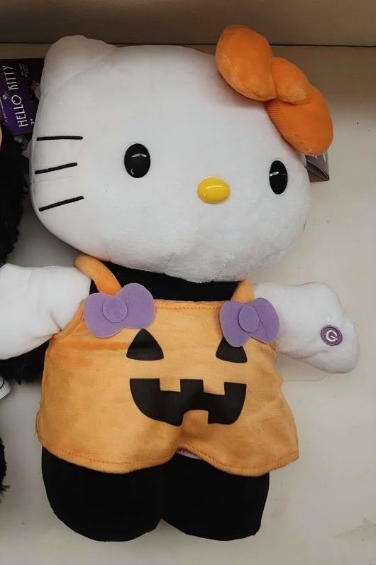 HK Hello Kitty Halloween Pumpkin π Side Stepper. NEW