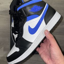 Air Jordan 1 Mid Racer Blue