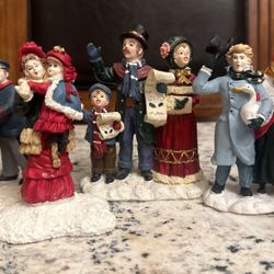 Christmas village people