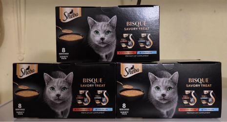 Sheba Bisque Savory Treat Variety Pack