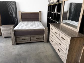 😴 SOLO $10 Entre! NUEVAS Recamaras 4pz QUEEN KING FULL TWIN En Caja!📦😴 🚚Entrega disponible