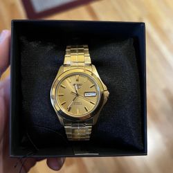 Seiko 5 Sports Gold Men's Watch - SNKH02K1