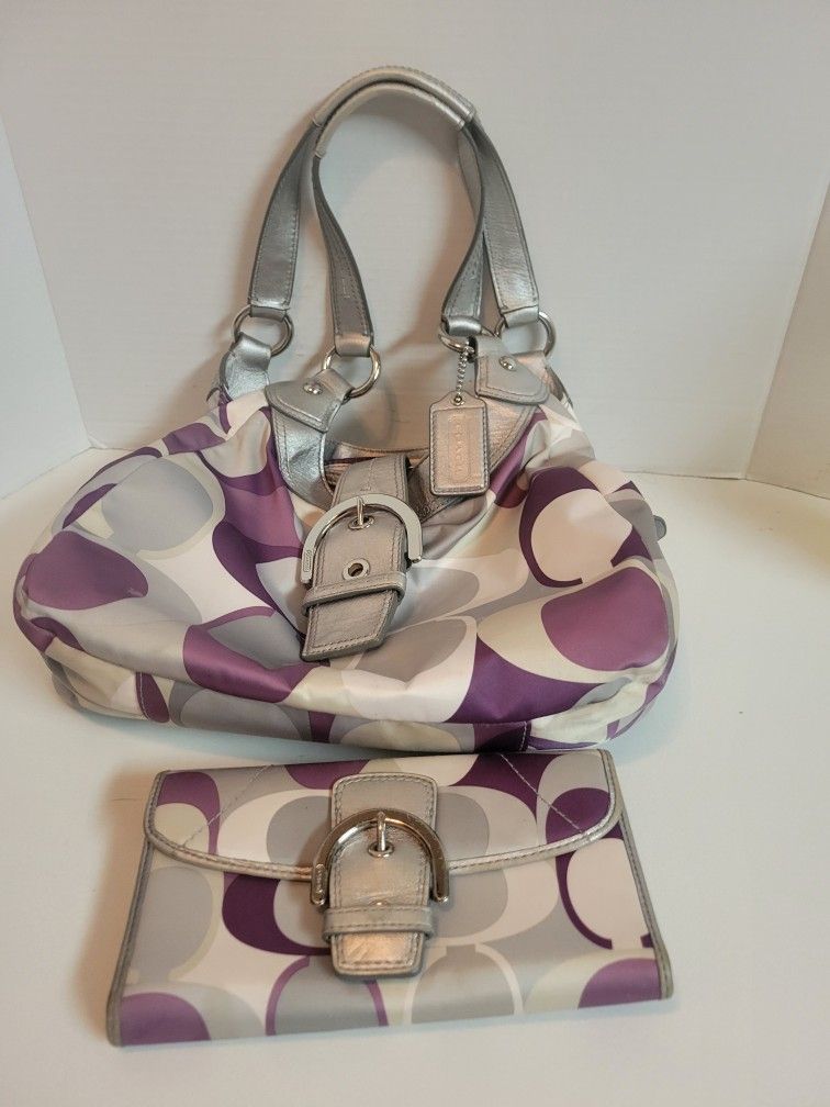 Coach Handbag And Wallet