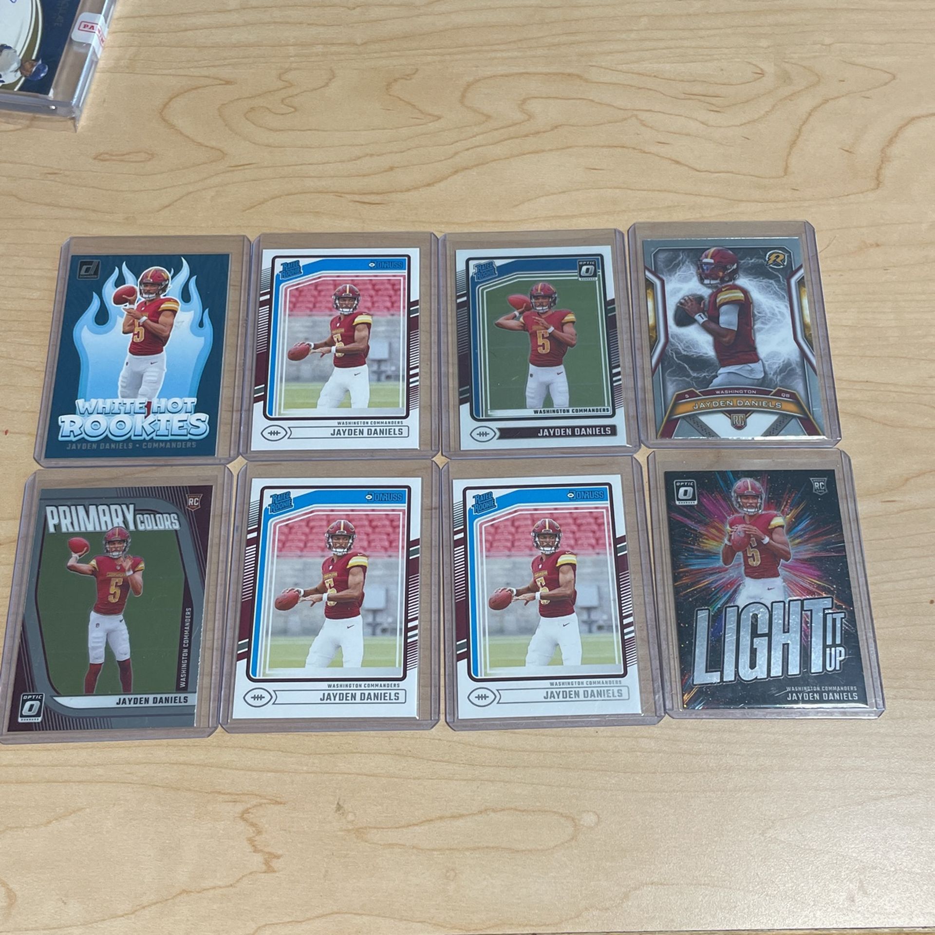 8x Jayden Daniels rc lot