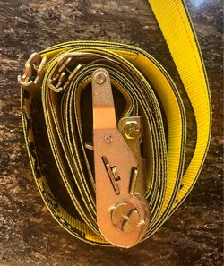 E Track ratchet strap