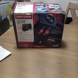 New Craftsman .40scfm 30psi Inflator 12 V  