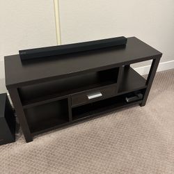 Asymmetric 47” TV stand 