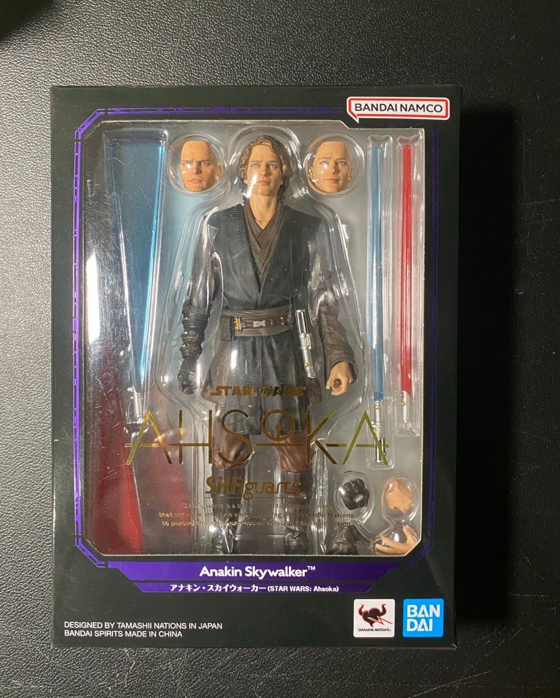 Star Wars Ashoka Anakin Skywalker Sh Figuarts