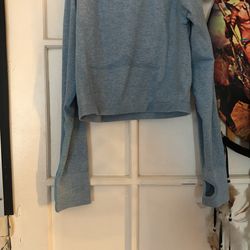 Baby Blue Workout Top XL