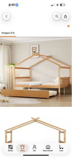 Cute kids bed full size