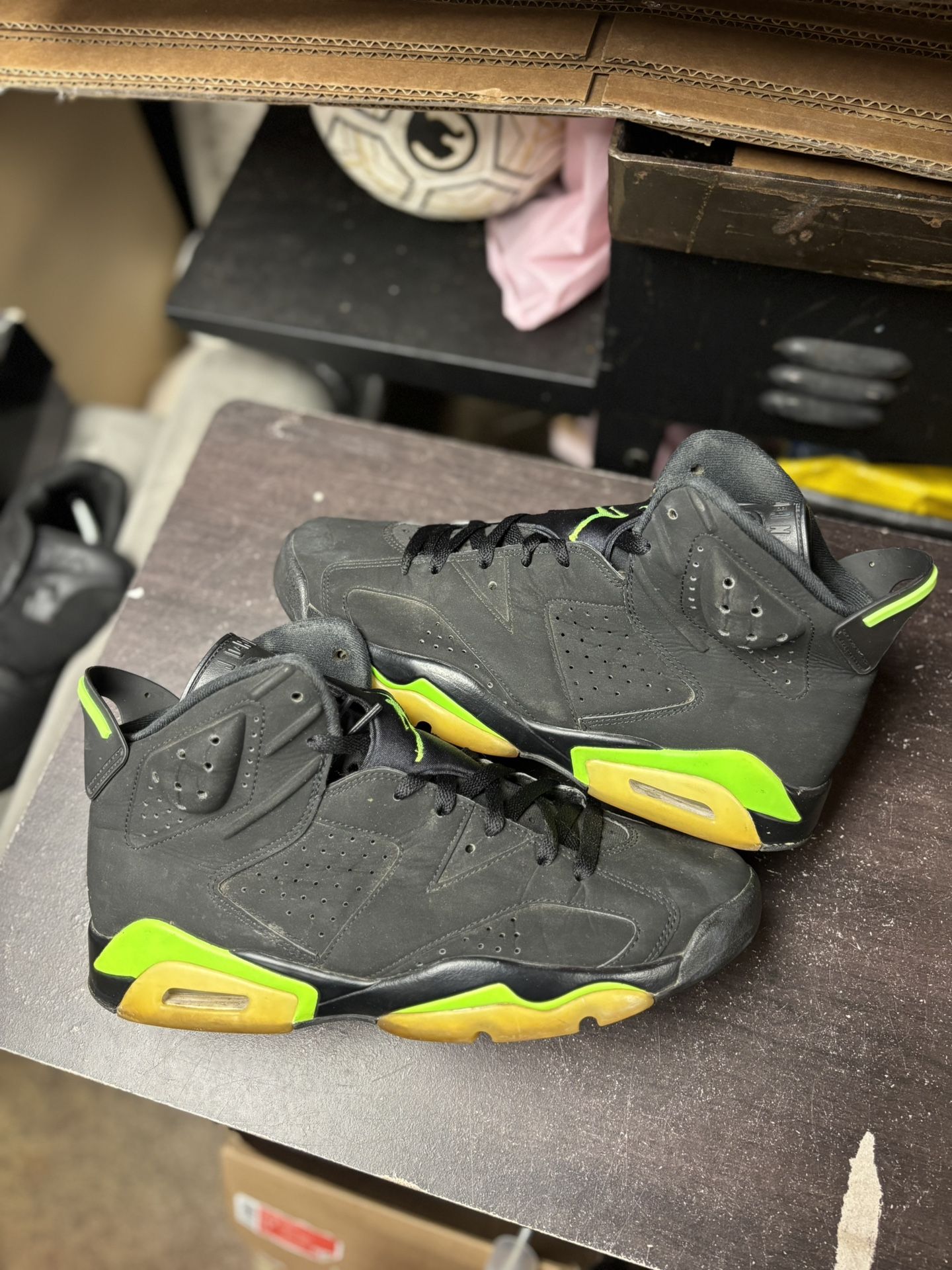 Air Jordan 6 Electric Green