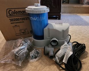 Coleman 90473E Flowclear Pool Filter Pump