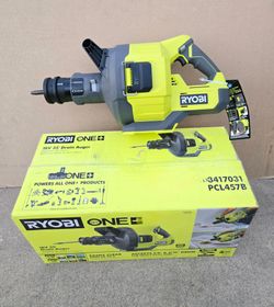 RYOBI 18V 35ft Drain Auger Snake
