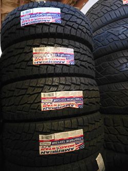 265 75 16 American Tires Con 50,000 millas de Garantía