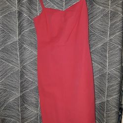Size 6 Pink Banana Republic Dress