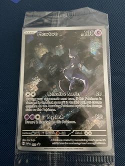 Mewtwo 151 sealed promo