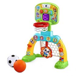VTech Kid's Game- Count & Win Sports Center with Basketball and Soccer Ball