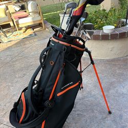 Golf club set -10 piece; Taylormade, Ping & Callaway