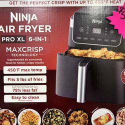 Ninja Air Fryer Pro XL 6-in-1 6.5qt Capacity New in Box  