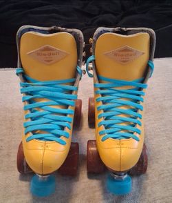 Leather skates