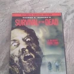 New sealed survival of the dead blu ray with holographic case george romeros ultimate undead edition