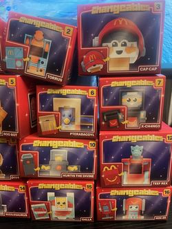 McDonald’s Changeables 2026 Complete Set 1-16 Happy Meal Toys NEW Unopened