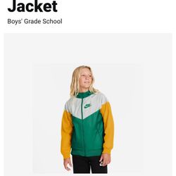 Nike Windbreaker Jacket Size  Large Kids 