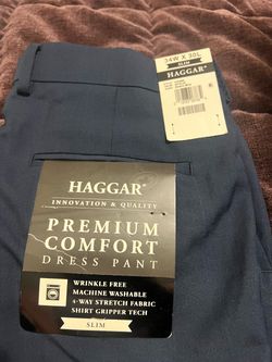 Haggar Premium Comfort Slim Dress Pants 34x30