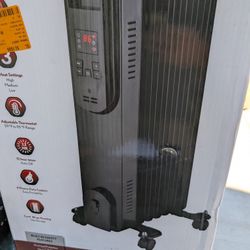 Heater - Oil Filled Radiator Style 1500 Watts 