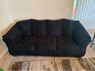 black couch set