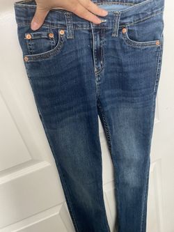 Boy Jeans Blue & Camel Color Size 14 (husky) 