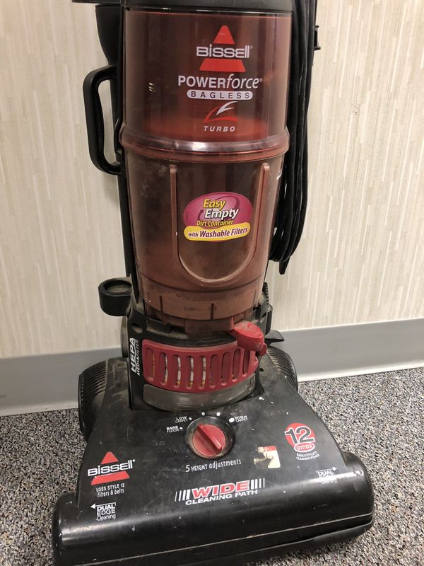 Bissell Powerforce Bagless Turbo Vacuum for Sale in Salem, OR OfferUp