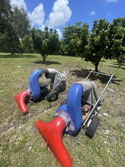 Old commercial vacuums was working six months ago no longer working cooperators needs to be cleaned and adjusted also one tire needs to be  be replace