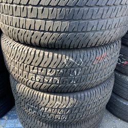 275-65-18 Used Tires 275/65/18 Llantas Usadas