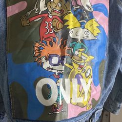 Members Only Size M Vintage Denim Jacket 