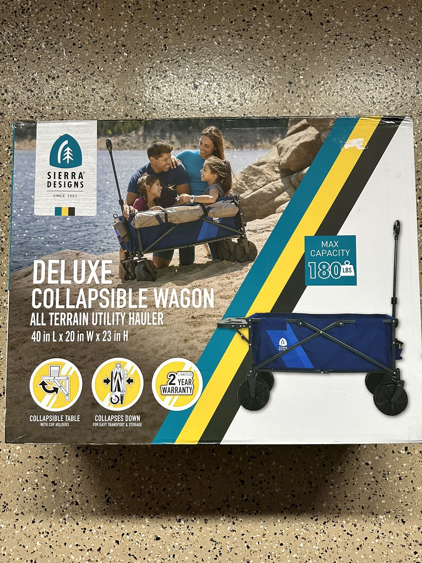 Sierra Designs Deluxe Collapsible Wagon
