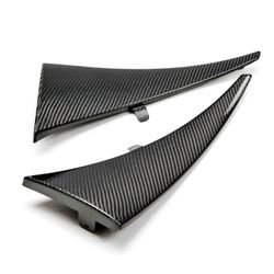 Type-OE - carbon front mud flaps for 2014-2019 Chevrolet Corvette C7 Stingray/Z06