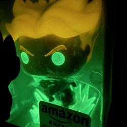 GLOW Super Saiyan Trunks Sword Funko Pop *MINT* Amazon Exclusive GITD Dragonball Z Super DBZ 1281 with protector Goku Anime