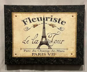 Paris Themed Wall Art - Sold individually