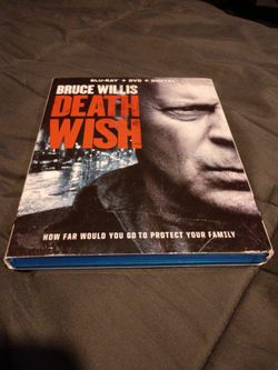 $3 bluray and dvd -DEATH WISH-