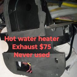 Hot Water Heater, Exhaust 