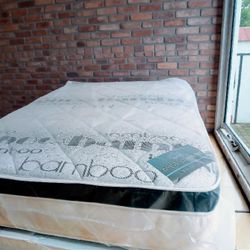 $200 Queen Pillow Top Mattress Only Brand New Free Delivery Same-day 