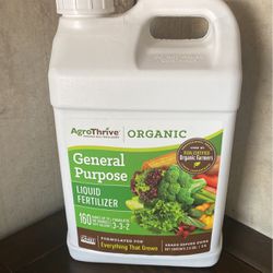 Liquid Fertilizer 2.5 Gallon Organic 