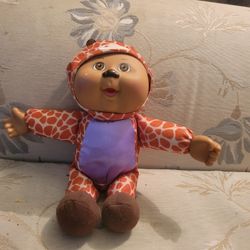 Cabbage Patch Kids Zoo Friend #191 Garnet Giraffe 9" Doll Baby Powder Scent 2021
